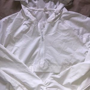 Wind breaker quarter zip